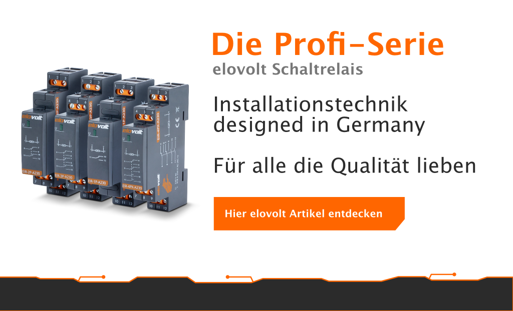 elovolt Schaltrelais designed in Germany