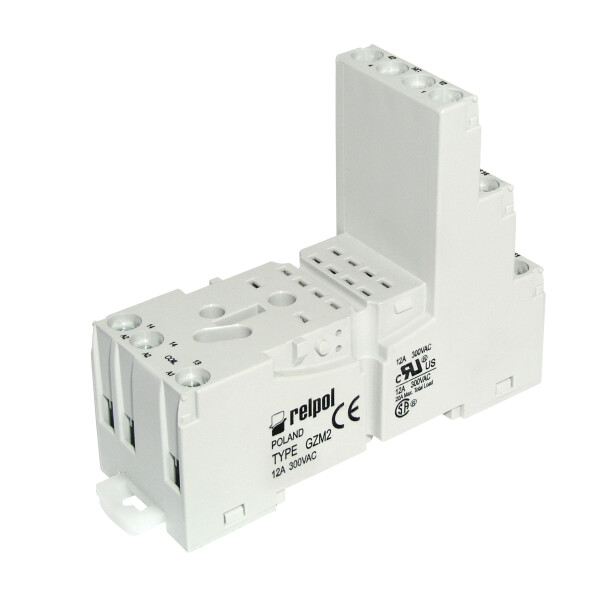 GZM2-gray - relay socket for R2N relays