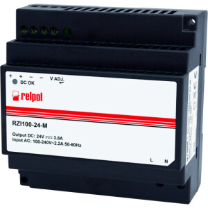 RZI100-24-M - Power supplies, 91.2 W, 24 VDC 3.8A for distribution boxes