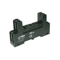 GZS80 (schwarz) - Relais Stecksockel für RM84, RM85, RM87L, RM87P