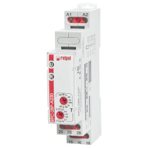 RPC-2BP-A230 - Single time relay 8A 2CO 230V AC 8 time...