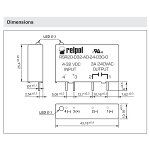 RSR20-D32-A0-24-030-1 - Solid state relay