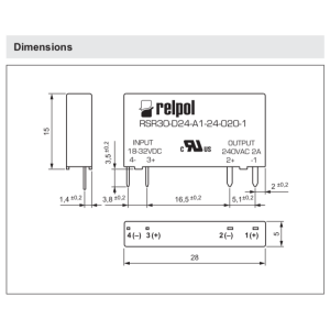 RSR30-D05-D1-02-040-1 - Solid state relay