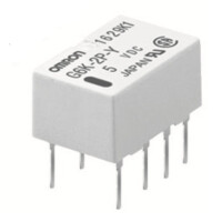 G6K-2P-Y 12VDC - 1A miniature relay DPDT