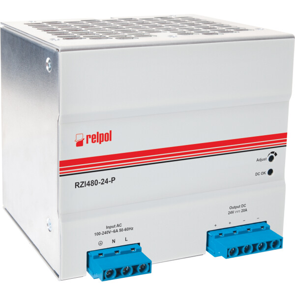 RZI480-24-P - Power supplies, 480W, 24 VDC, for industrial automation