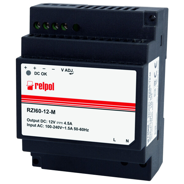 RZI60-12-M - Power supplies, 54W, 12V DC for Distribution boxes