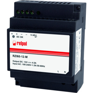 RZI60-12-M - Power supplies, 54W, 12V DC for Distribution...