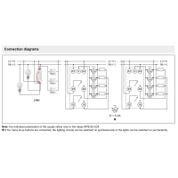 RPB-2Z-U24 - Bistabiles Installations relais 24V AC/DC 2 Schliesser LED Steuerung
