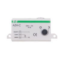 AZH-C 230 V twilight switch 10A IP65 incl. sensor