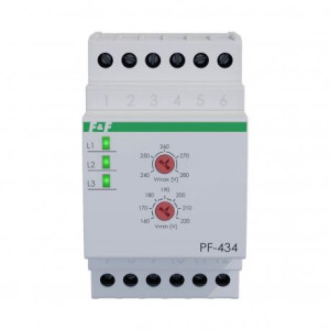 Automatic phase switch PF-434 TRMS 16A 230V AC