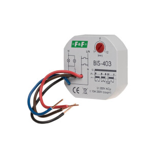 BIS-403 latching relay 230V AC 10A 1 NO contact...