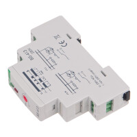 BIS-413 latching relay 230V AC 16A 1 changeover contact with time function