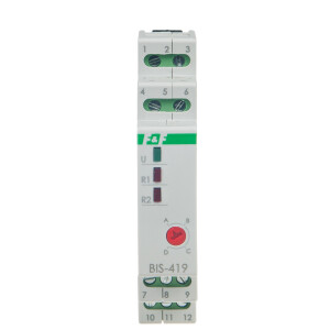 BIS-419 latching relay 230V AC 2 changeover contacts...