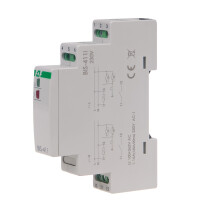 BIS-411-LED latching relay 230V AC 16A 1 NO contact for LED lamps DIN rail