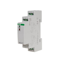 BIS-411M-LED latching relay 230V AC 16A 1 changeover contact for LED lighting
