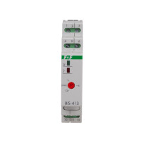 BIS-413M-LED impulse relay 230V AC 16A 1 NO contact for LED lamps