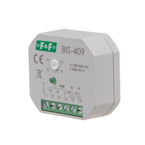 BIS-409 impulse relay 230V AC 2x8A 2 NO contact flush...