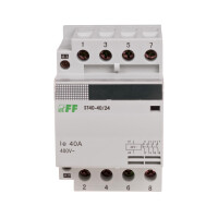 ST40-40 24V Modular Installation Contactor 24V AC 40A 4 NO