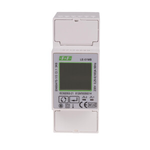LE-01MB electricity meter 1phase 100A 230V AC...