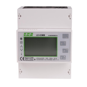 LE-03MB electricity meter 3-phase 100A 3x230V to 400V...