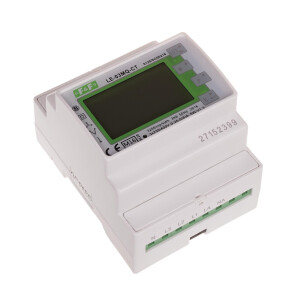 LE-03MQ CT electricity meter 3-phase 3x230V to 400V bidirectional RS-485 and Modbus