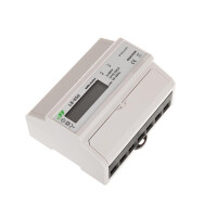 LE-05d intermediate electricity meter without neutral conductor 100A 3x230V to 400V static class 1