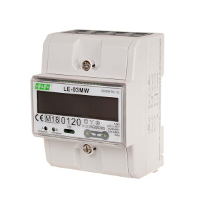LE-03MW electricity meter 3-phase 2-wire 100A 3x230V to...