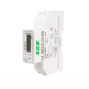 LE-01MW v2 electricity meter 1phase 2lines 230V AC 100A...