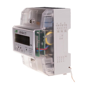 LE-02d CT electricity meter 3-phase programmable 3x230V to 400V