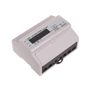 LE-03d CT200 electricity meter 3-phase 100A 3x230V to 400V