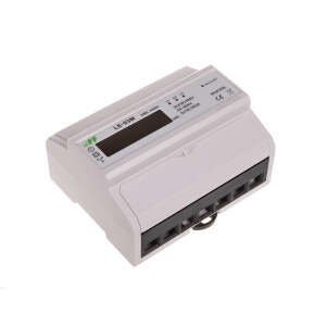 LE-03M electricity meter 3-phase static 100A 3x230V to 400V RS-485 and Modbus RTU remote reading