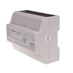 LE-03M CT electricity meter 3x230V to 400V 3-phase RS-485 and Modbus RTU remote reading