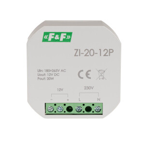 ZI-20-12P Impulsnetzteil 20W 12V DC für...