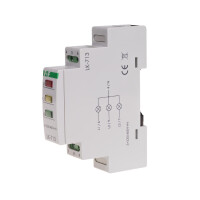 LK-713Y signal lamp, phase control yellow three phases for DIN rail