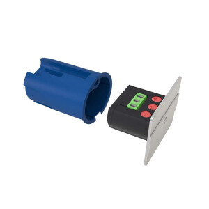 Laser distance sensor DRL-12-69, color afromosia black
