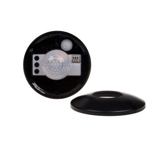 Infrared motion sensor DR-06 B 24 V black