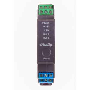 Shelly Top-hat rail "Pro 2" Relay max25A 2...