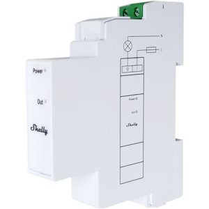 Shelly Hutschiene Zusatzkontakt "Pro 3EM Switch Add-on" Relais max. 2A nur für Pro 3EM 120A
