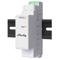 Shelly Hutschiene Zusatzkontakt "Pro 3EM Switch Add-on" Relais max. 2A nur für Pro 3EM 120A