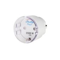 Shelly Plug & Play "Plus Plug S" Adapter plug 12A Measuring function WLAN BT White