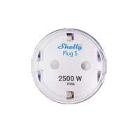 Shelly Plug & Play "Plus Plug S" Adapter plug 12A Measuring function WLAN BT White