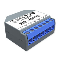 Shelly Unterputz "EM" Stromzähler max. 2x 120A Ohne Klemmen Messfunktion WLAN